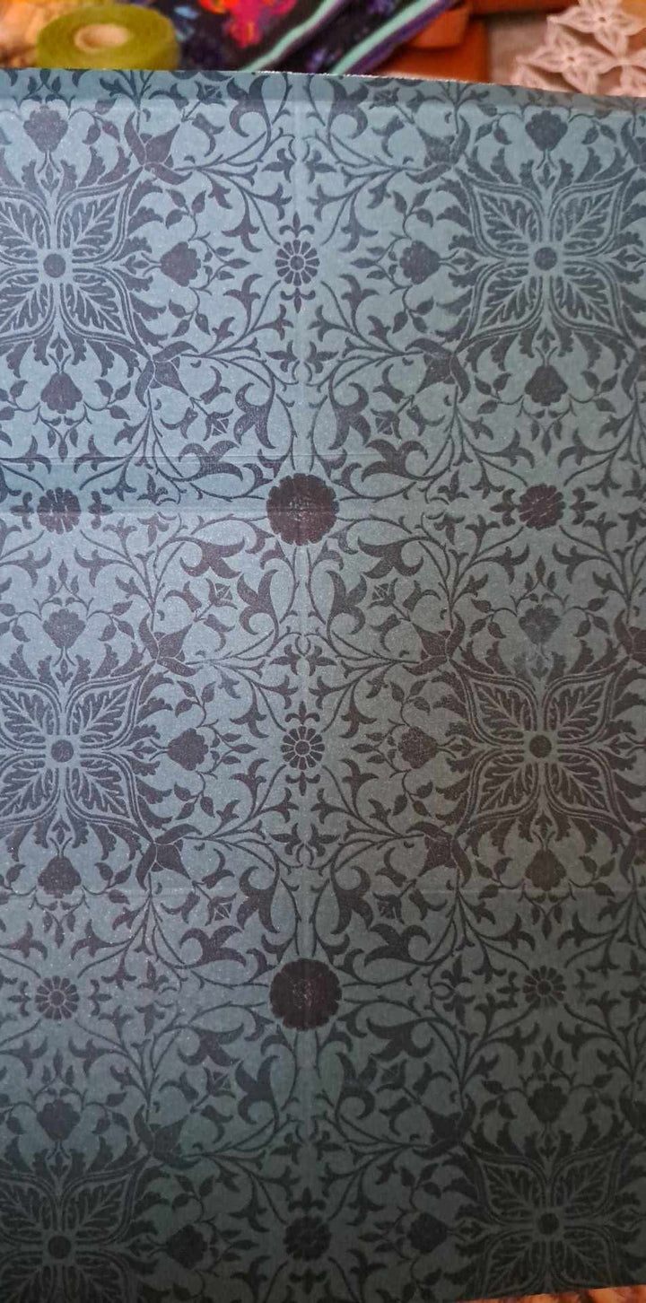 William Morris Net Ceiling Repeating Stamp – Photopolymer Stamp for Seamless Arts & Crafts Patterns