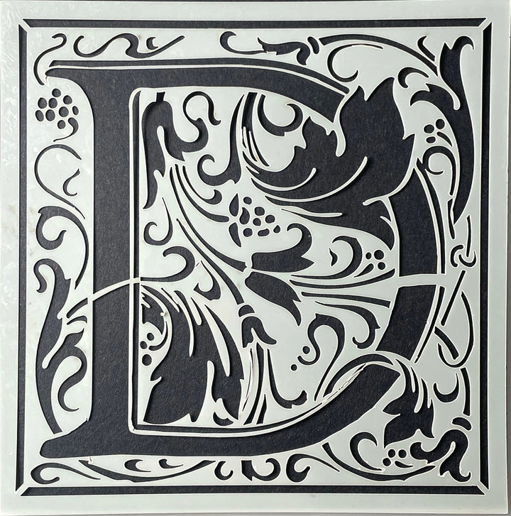 Cloister Letter Set - William Morris inspired letters