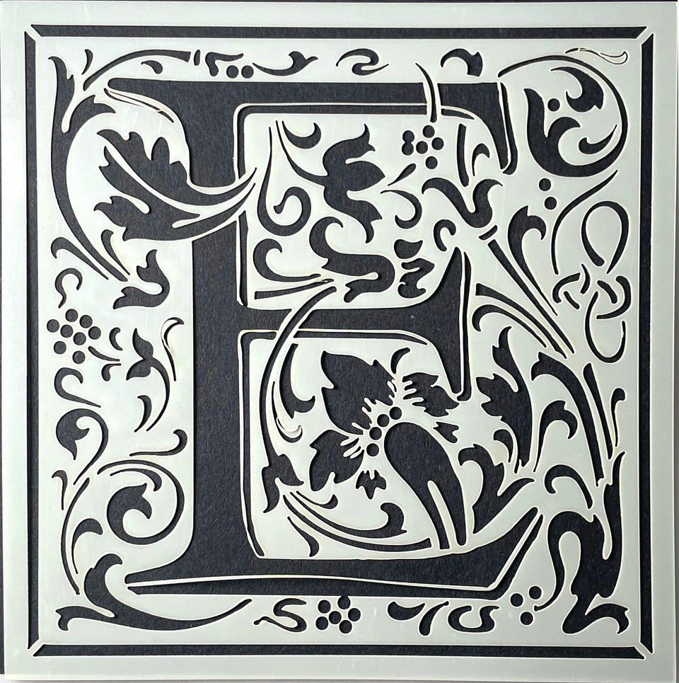 Cloister Letter Set - William Morris inspired letters