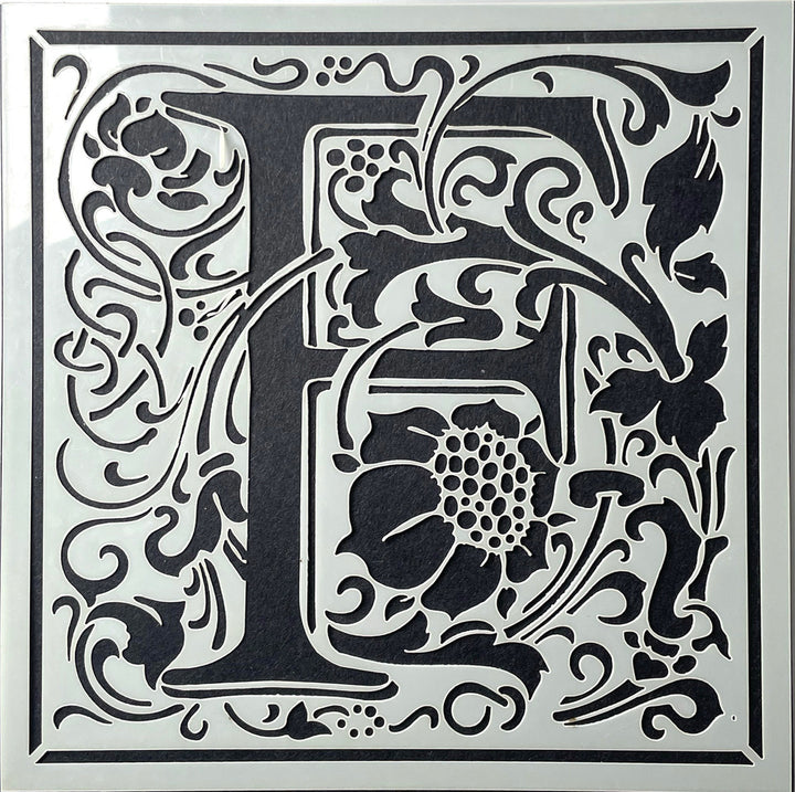 Cloister Letter Set - William Morris inspired letters