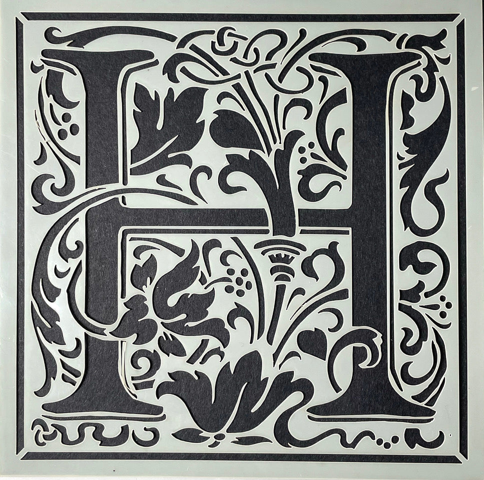 Cloister Letter Set - William Morris inspired letters