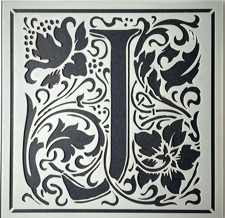 Cloister Letter Set - William Morris inspired letters