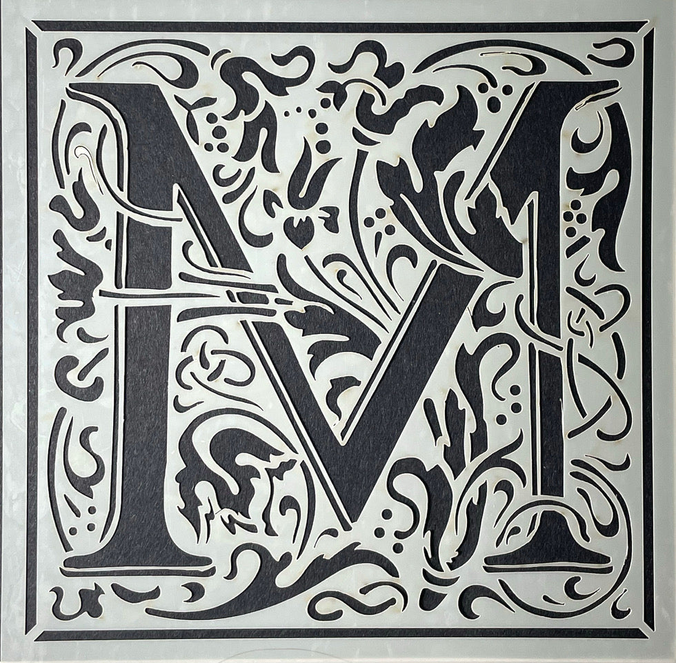 Cloister Letter Set - William Morris inspired letters