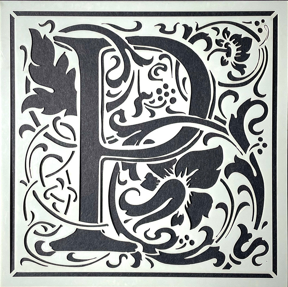 Cloister Letter Set - William Morris inspired letters