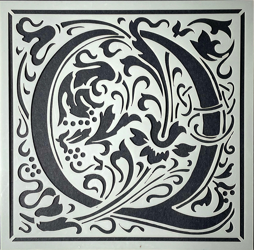 Cloister Letter Set - William Morris inspired letters