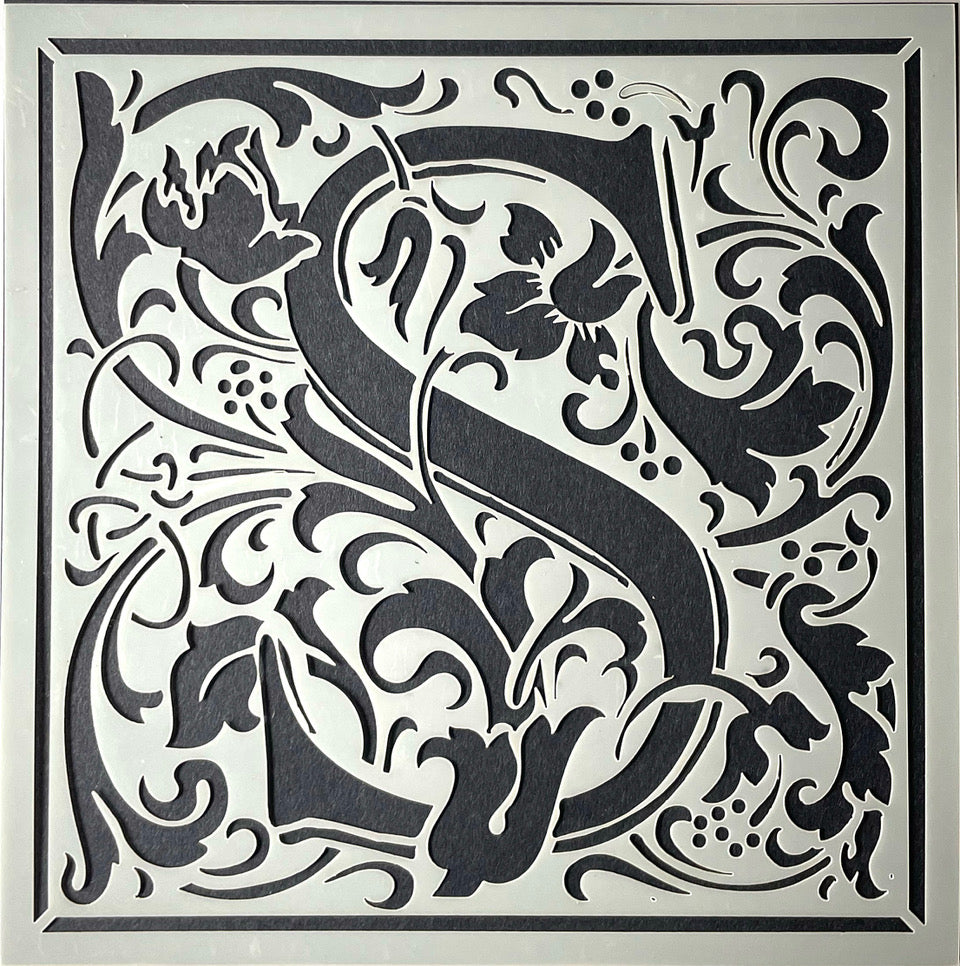 Cloister Letter Set - William Morris inspired letters