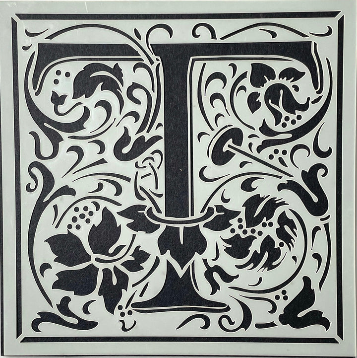 Cloister Letter Set - William Morris inspired letters