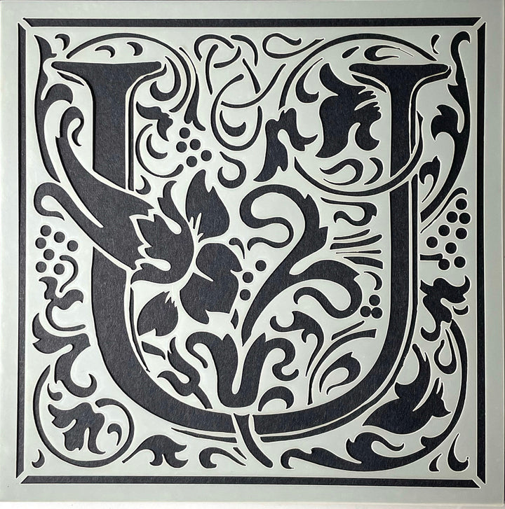 Cloister Letter Set - William Morris inspired letters