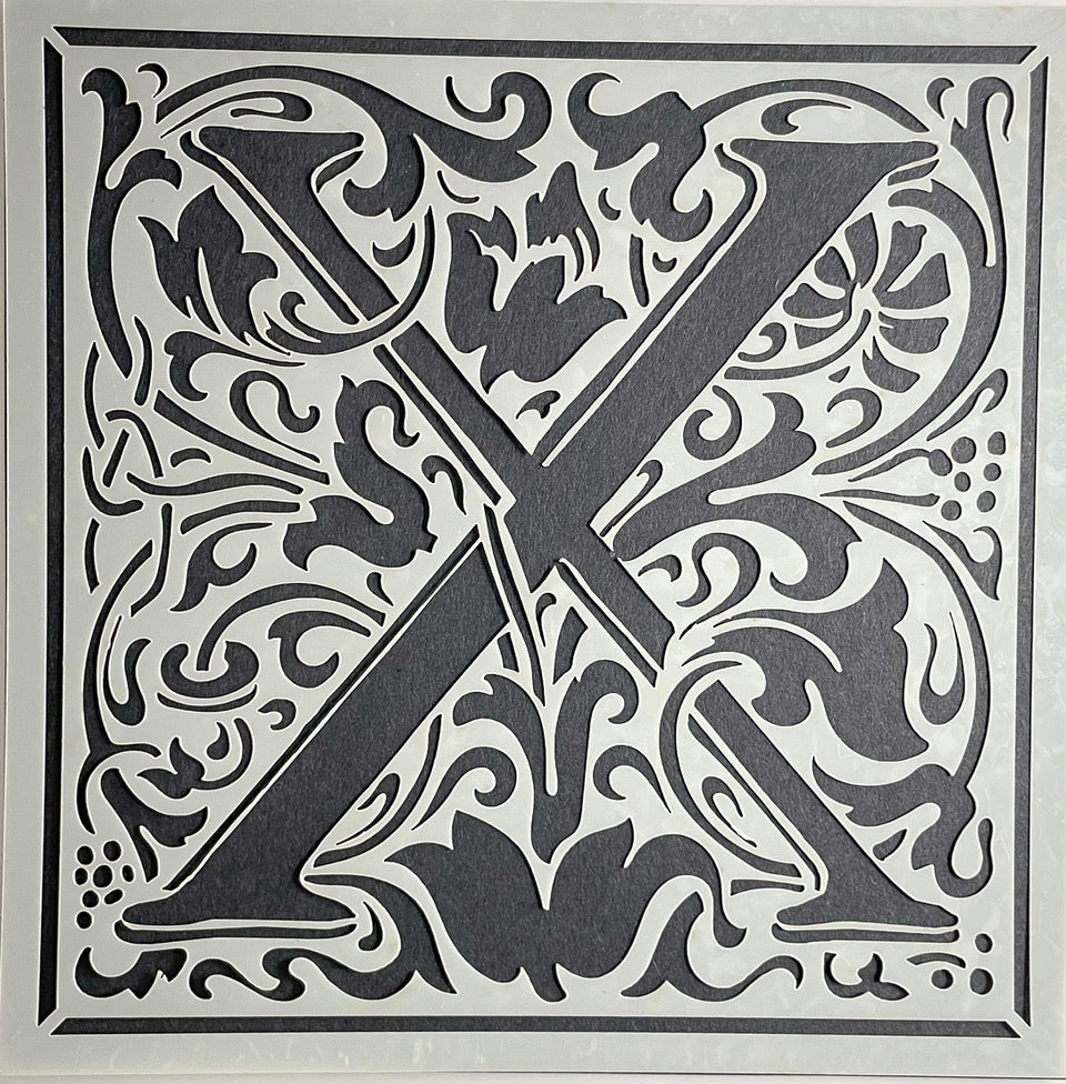 Cloister Letter Set - William Morris inspired letters