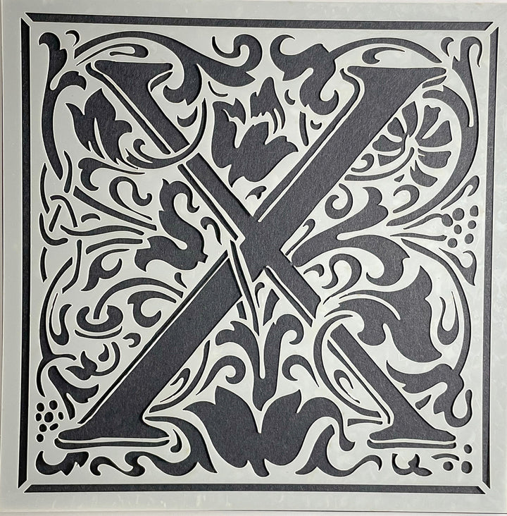 Cloister Letter Set - William Morris inspired letters