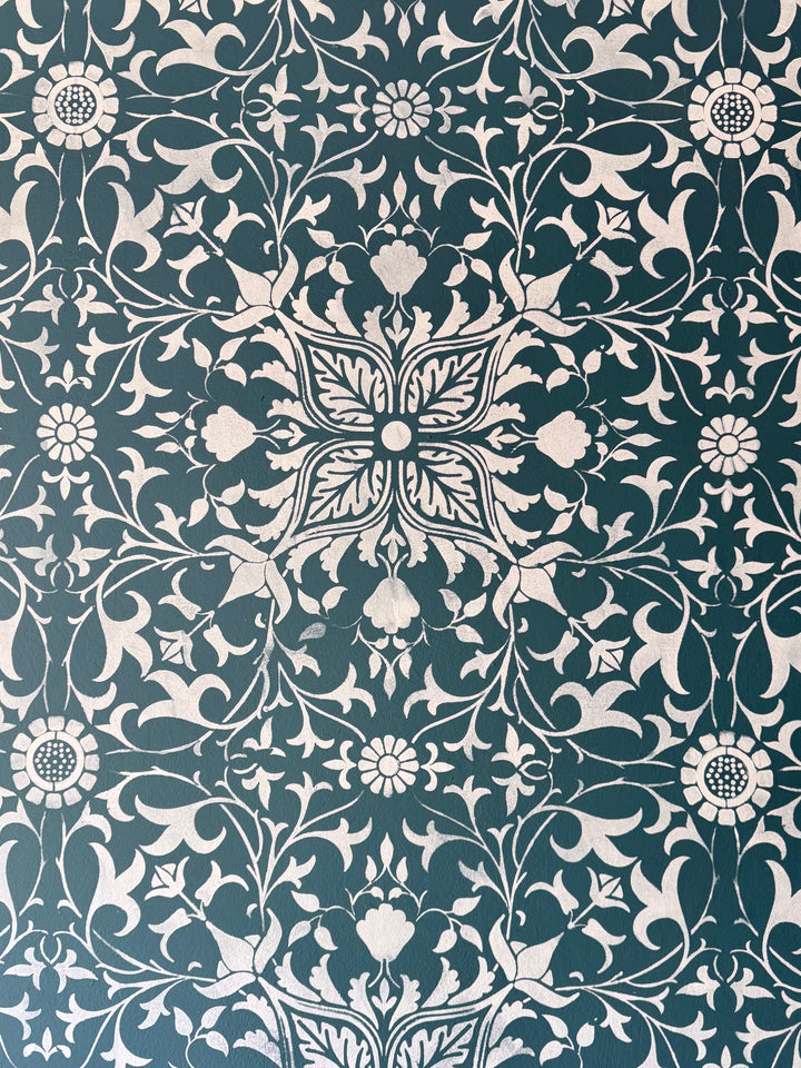 William Morris Net Ceiling wall Stencil