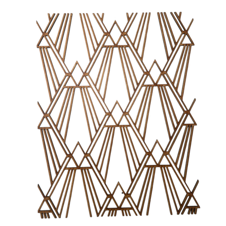 Metropolis - Art Deco wooden inlay / onlay