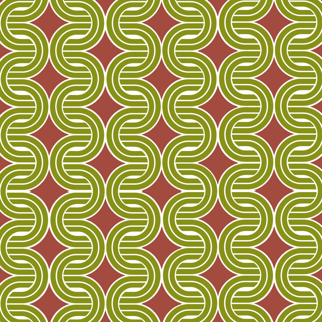 Retro Chains craft stencil