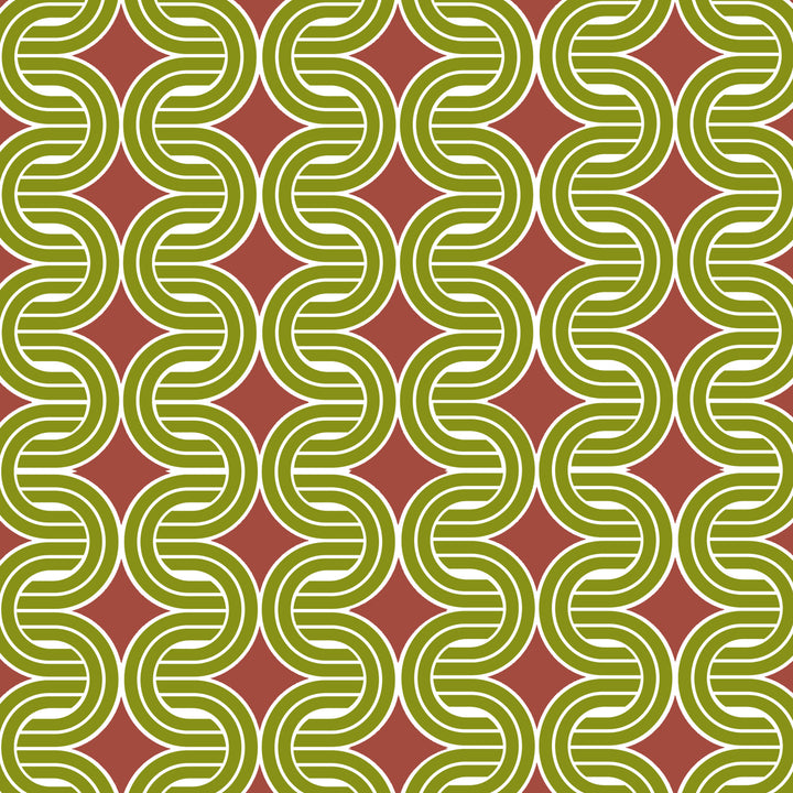 Retro Chains craft stencil