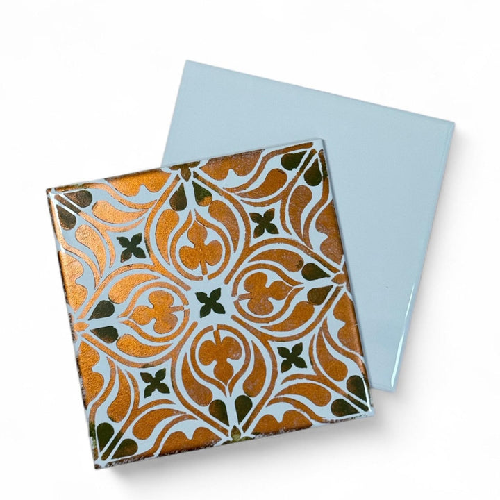 VIOLETT TILE STENCIL c427