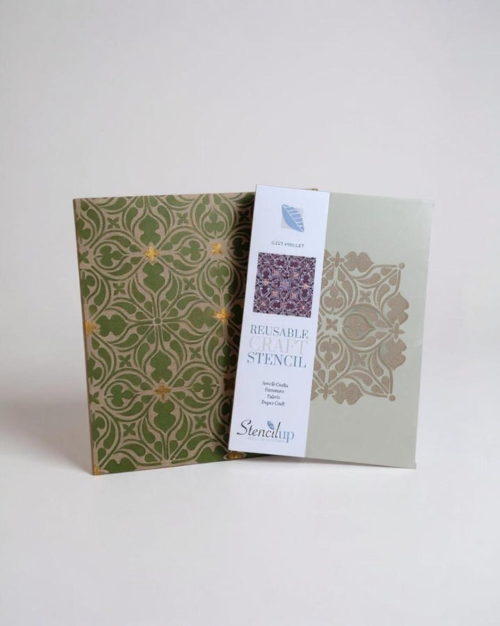 VIOLETT TILE STENCIL c427