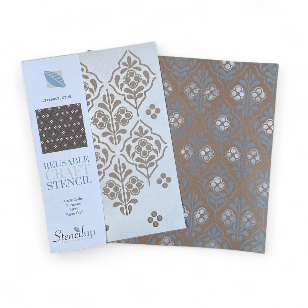 VICTORIAN MISTLETOE STENCIL c371