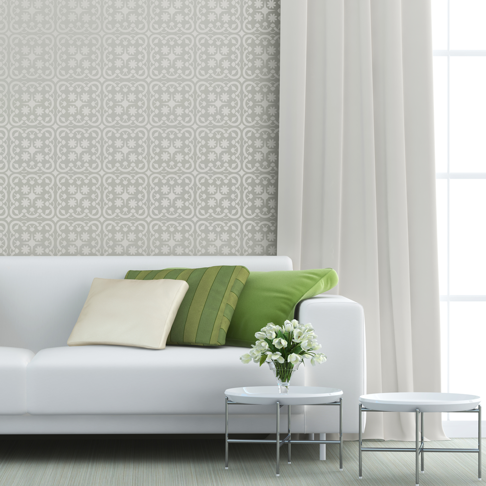 TAZA Wall Stencil - Stencil Up