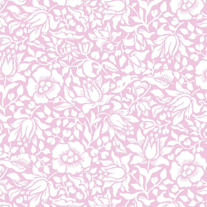 William Morris Mallow wallpaper stencil - stencilup.co.uk