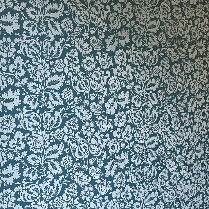 William Morris Venetian wallpaper stencil - stencilup.co.uk