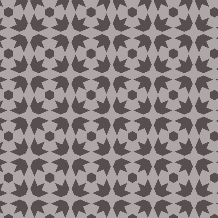 Moroccan star stencil seamless pattern