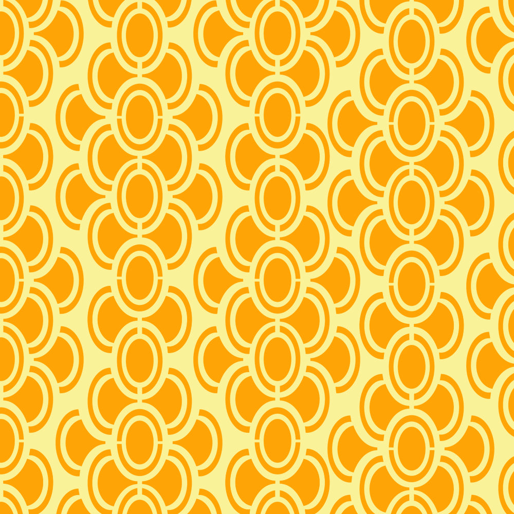 oval chain repeating pattern