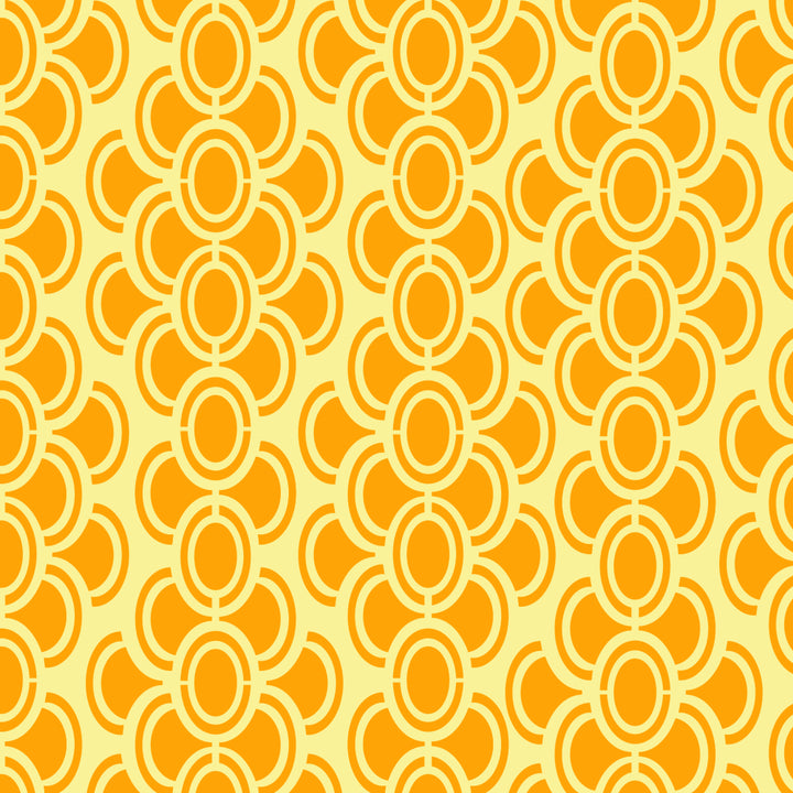 oval chain repeating pattern