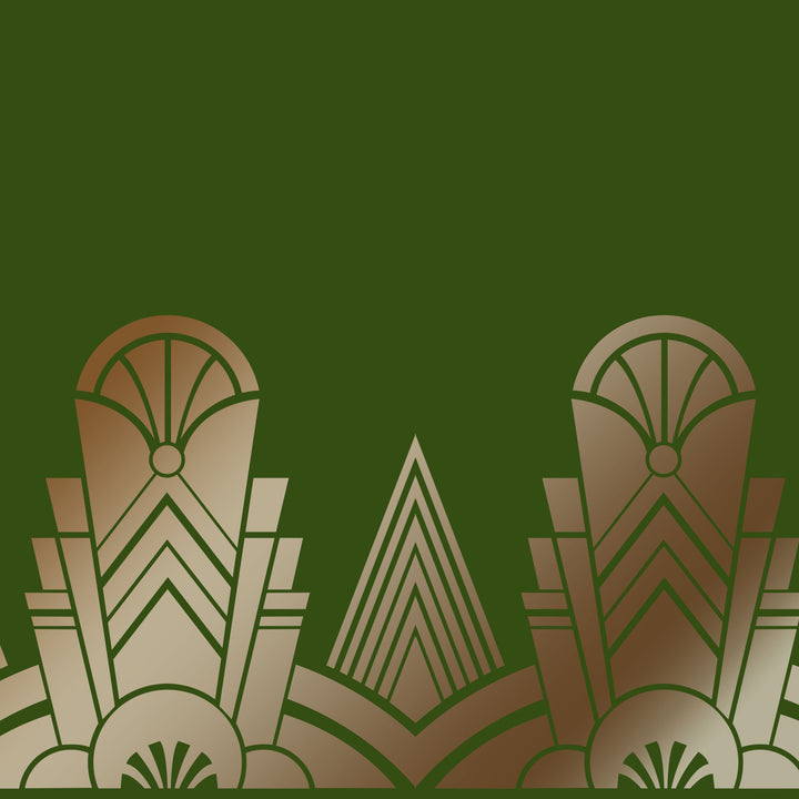 Decadent Deco - Art Deco stencil - stencilup.co.uk