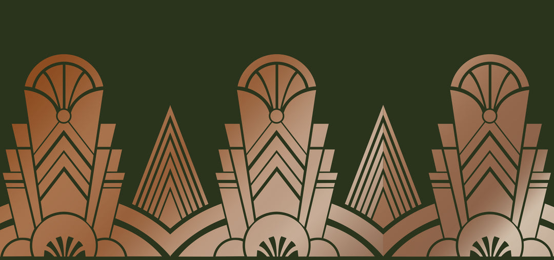 Decadent Deco - Art Deco stencil - stencilup.co.uk