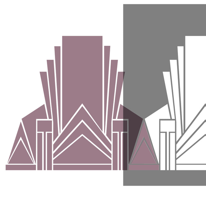 Gatsby Glitz Furniture Stencil