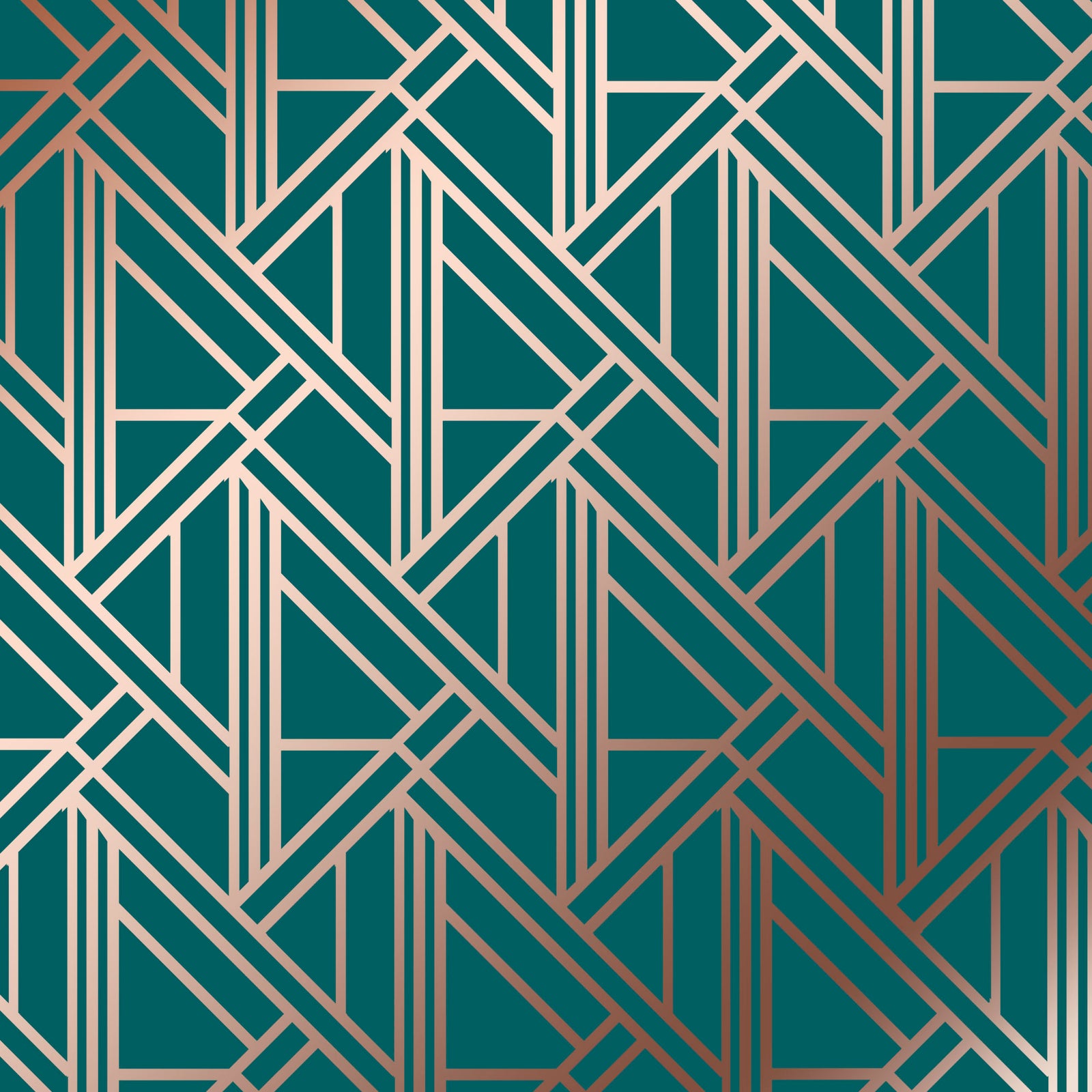 Geo Lattice Art deco stencil - stencilup.co.uk