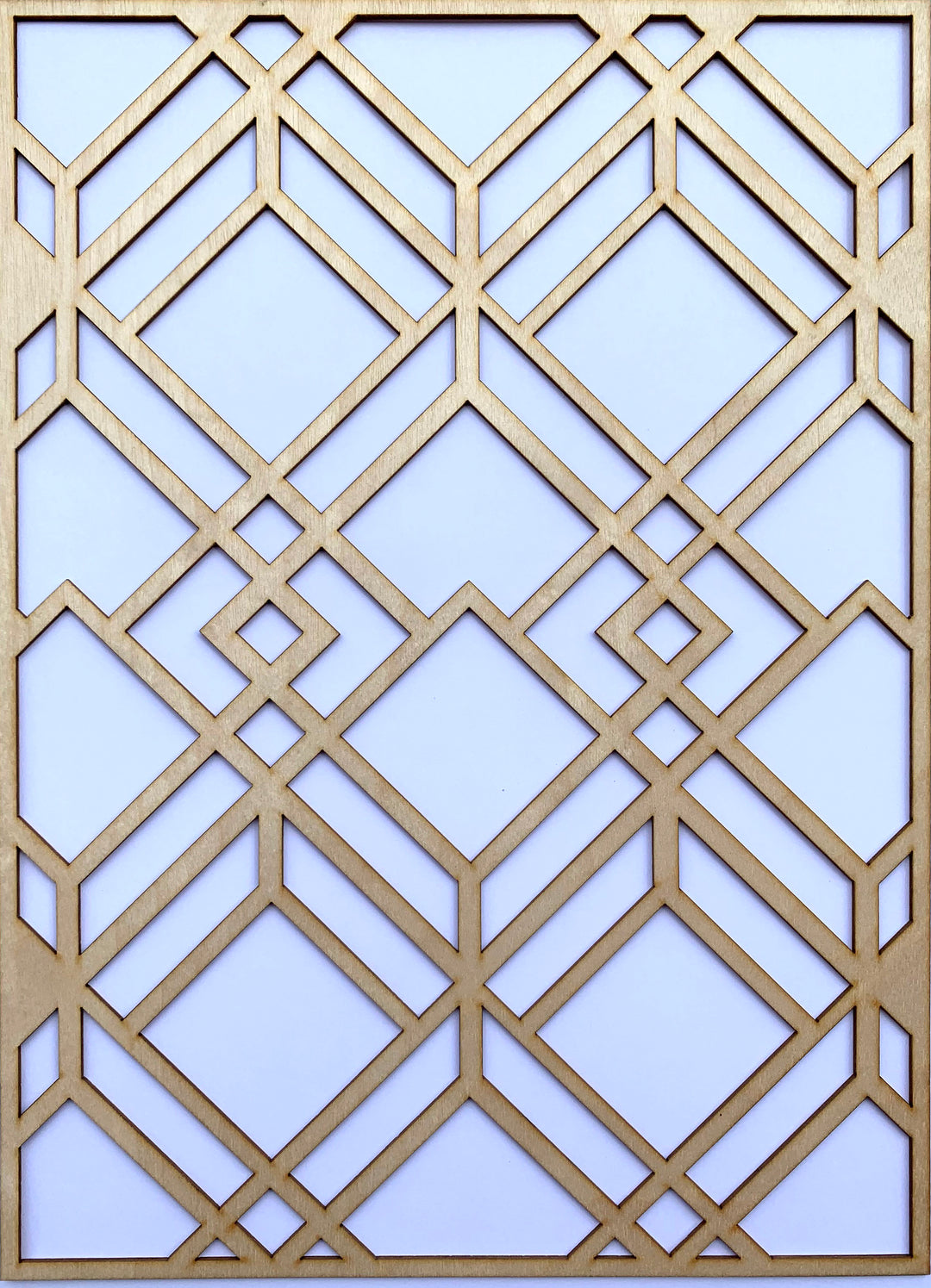 Deco Lattice wooden inlay / onlay