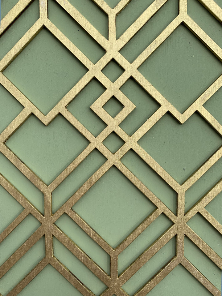 Deco Lattice wooden inlay / onlay