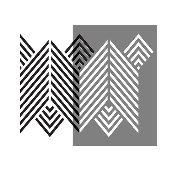 Retro furniture stencil - stencil.co.uk