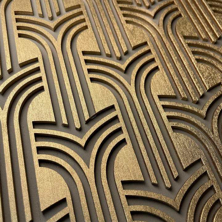 united deco - art deco wooden lattice panel - stencilup.co.uk