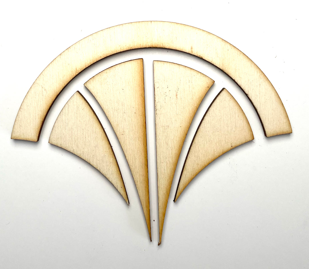 Adhesive Wooden Shapes - Lucky Dip