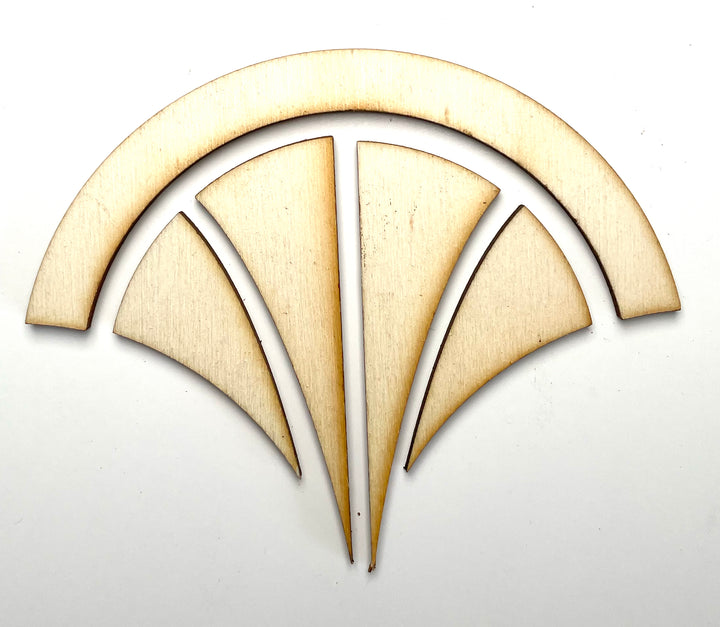 Adhesive Wooden Shapes - Lucky Dip