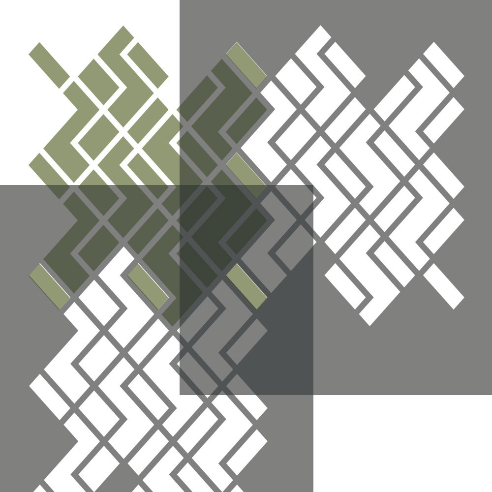 Herringbone craft stencil