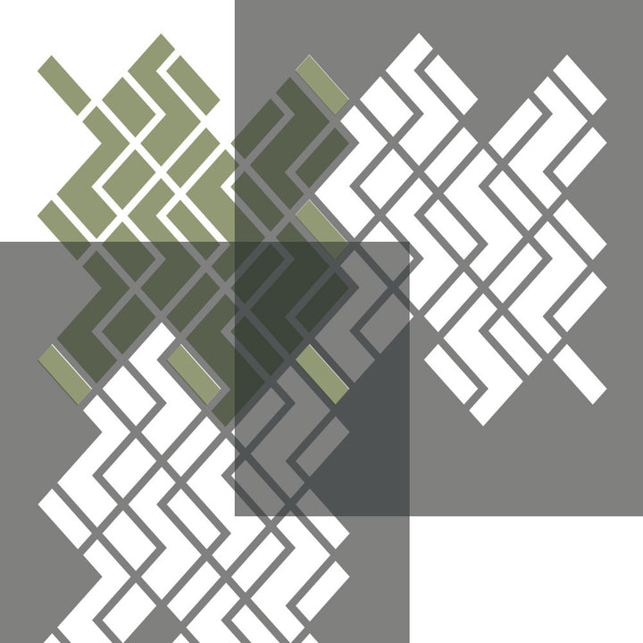 Herringbone craft stencil