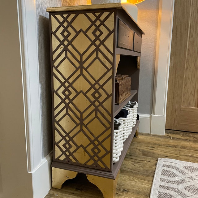 Deco Lattice wooden inlay / onlay