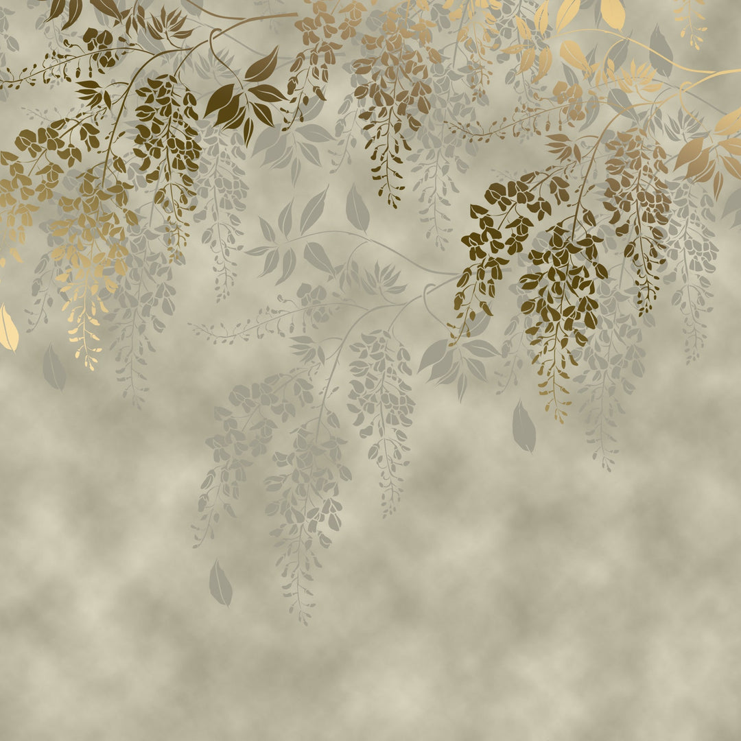 wisteria stencil - create wisteria wallpaper - stencilup.co.uk