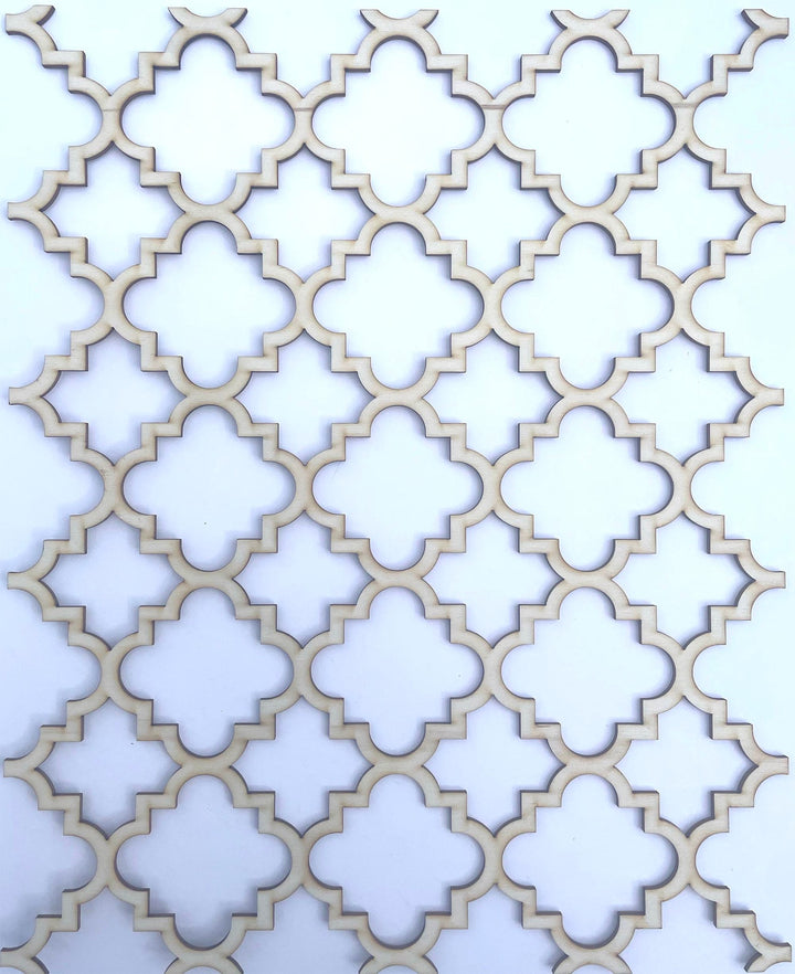Moroccan onlay - adhesive furniture panel - decorative panel - stencilup.co.uk