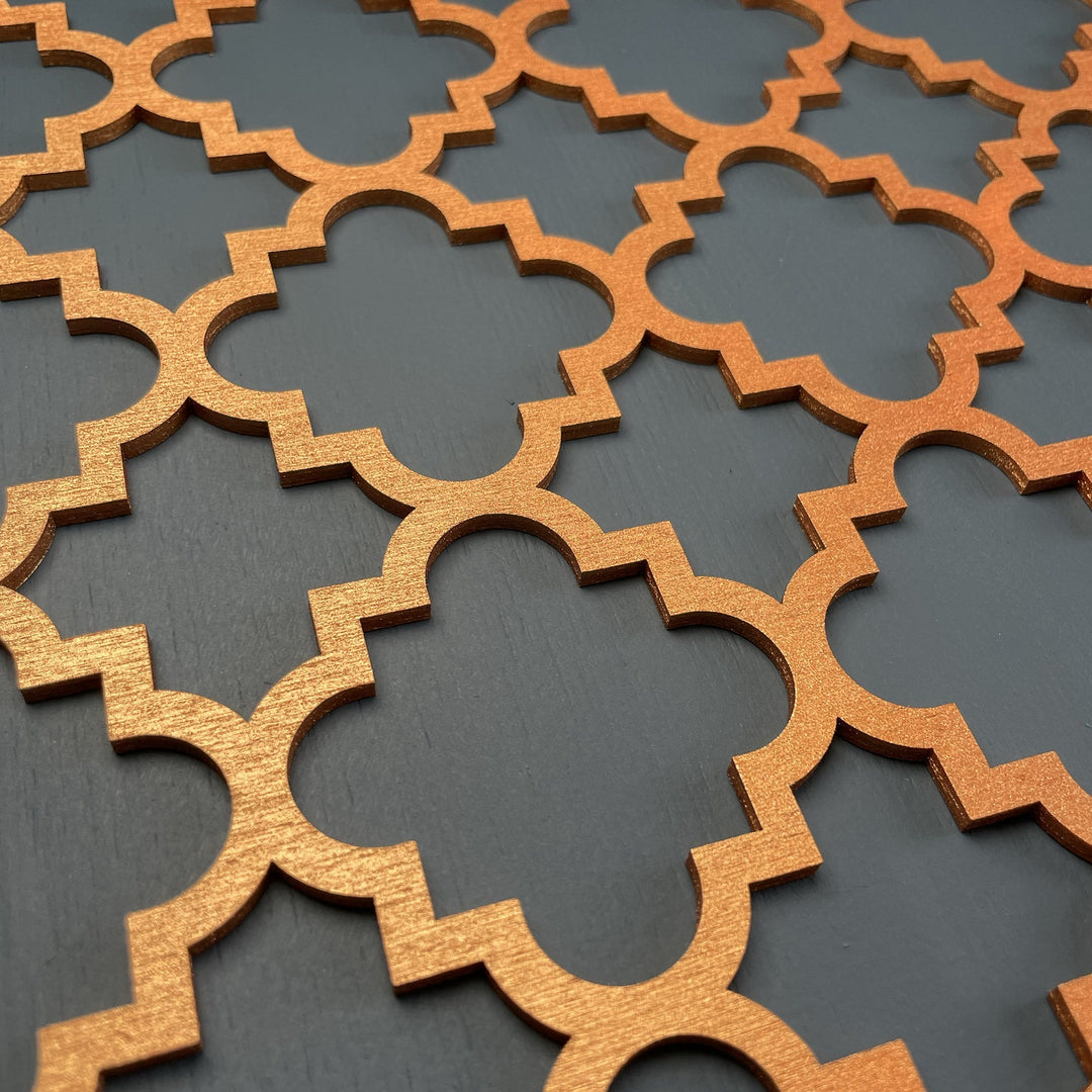Moroccan onlay - adhesive furniture panel - decorative panel - stencilup.co.uk