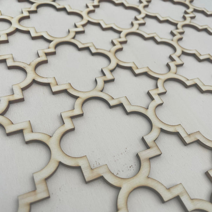 Moroccan onlay - adhesive furniture panel - decorative panel - stencilup.co.uk