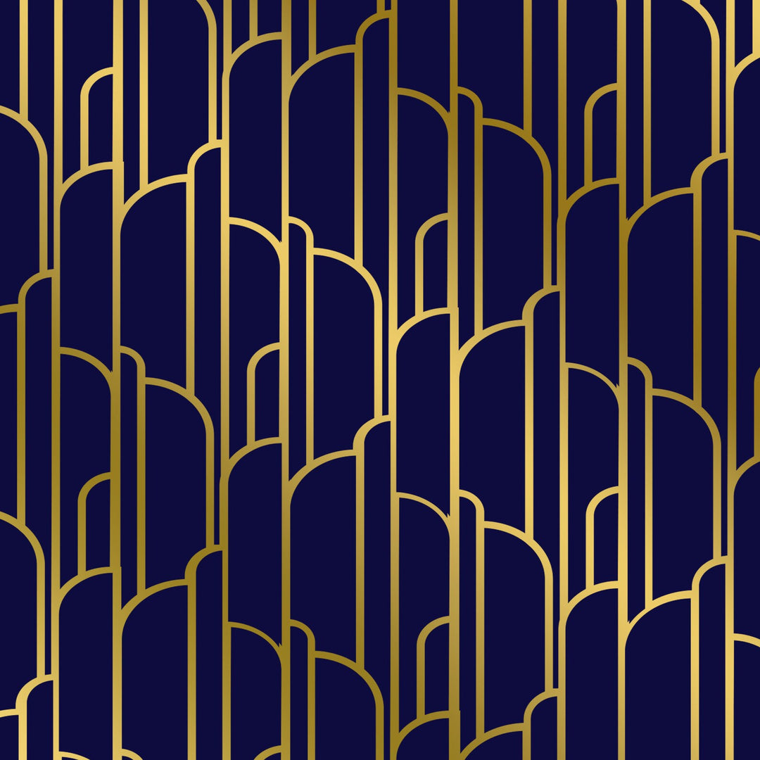 Deco Pillars craft stencil