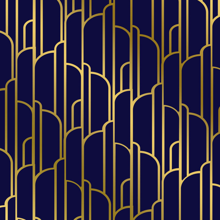 Deco Pillars craft stencil