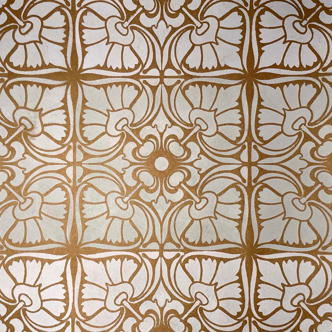 Nouveau Lotus Craft Stencil