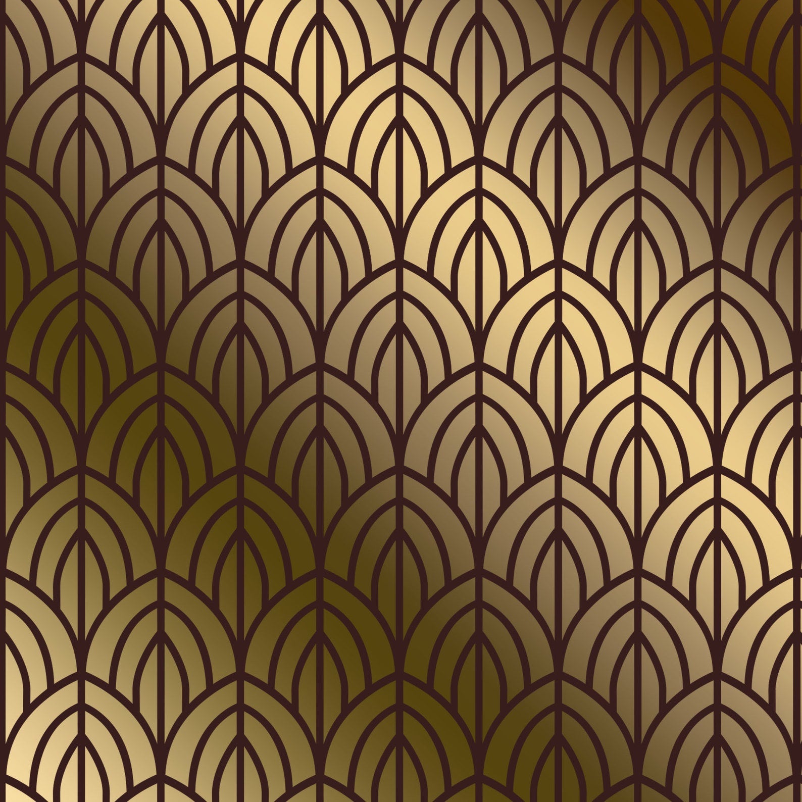 Lisbon Art Deco stencil for painting - stencil.co.uk