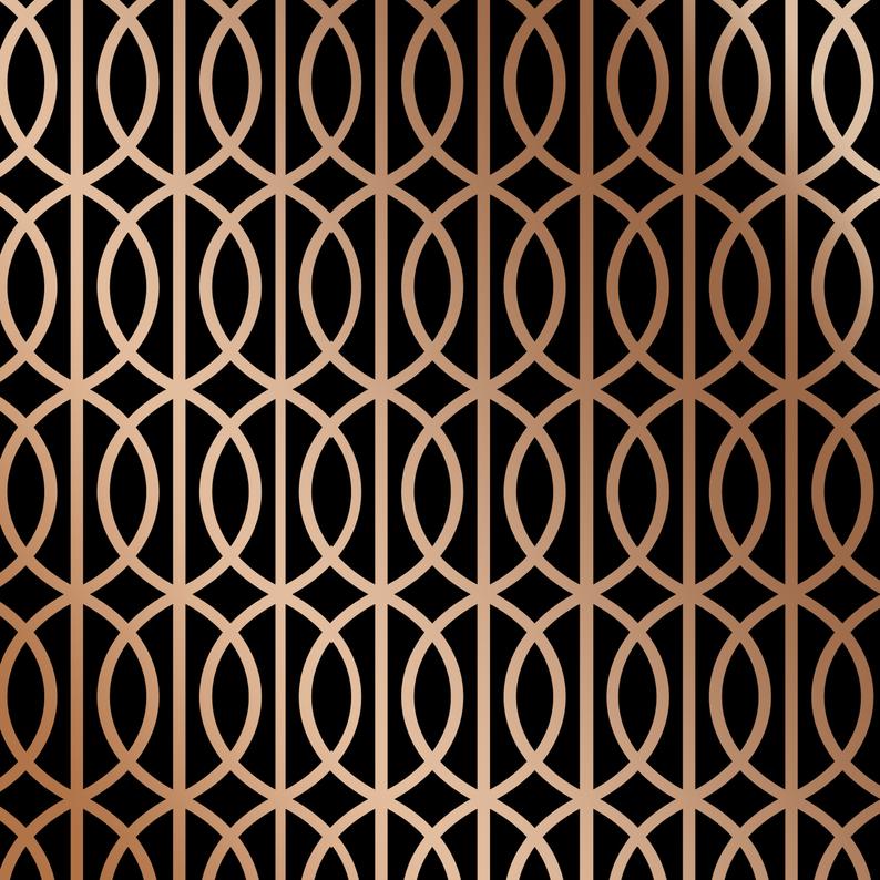 Art Deco Lattice Craft Stencil