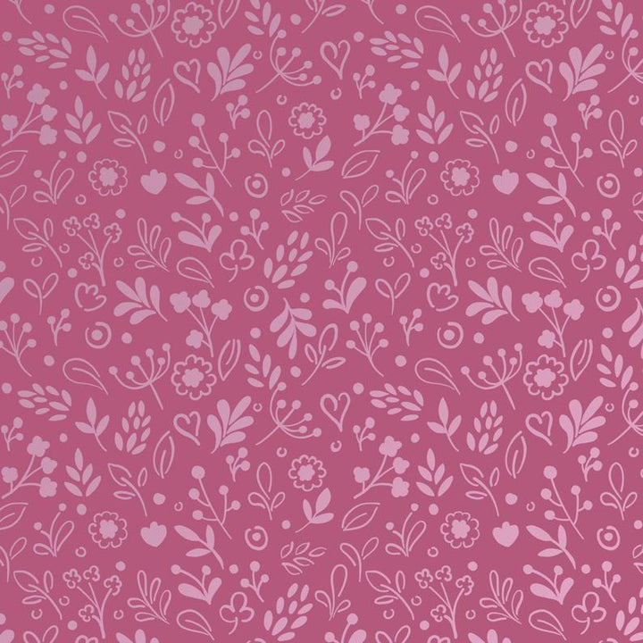 Ditsy Floral Wall Stencil